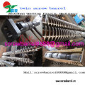 Conical Twin Screw Barrel For Plastic Recycle And Pelletizing Line 